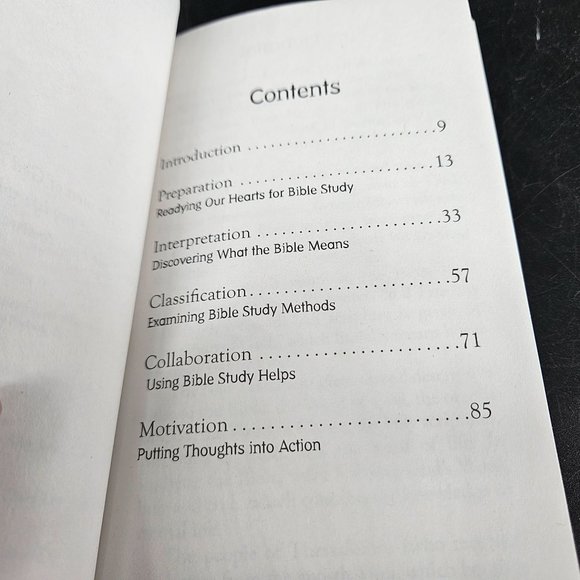 How To Study the Holy Bible Guide Student Reading Plans Robert West Barbour NEW - Picture 3 of 7